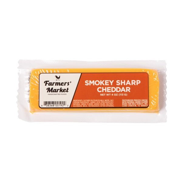 Farmers' Market Smoky Sharp Cheddar Cheese - 4.0 oz