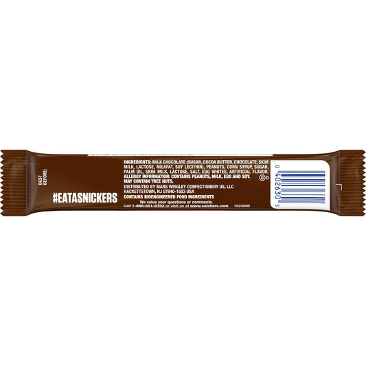 Snickers Milk Chocolate Candy Bars - King Size - 3.29 oz.