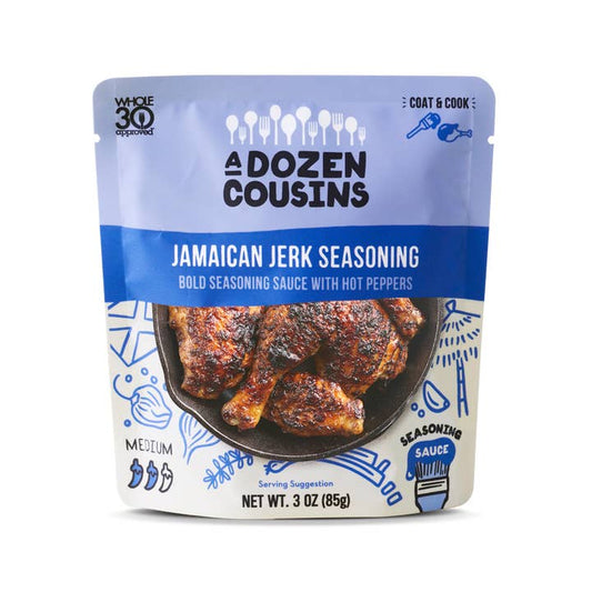A Dozen Cousins Jamaican Jerk Seasoning Sauce - 3 oz.