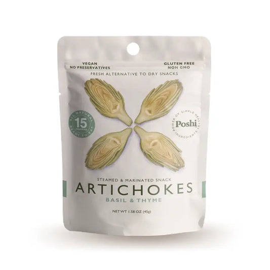 Poshi Basil & Thyme Artichokes - 1.58 oz.