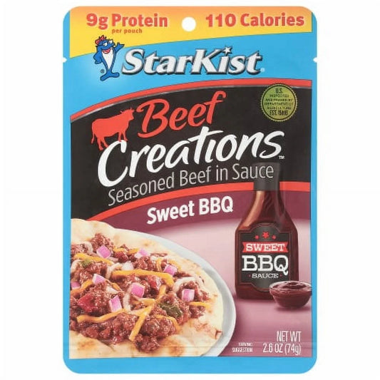 StarKist Beef Creations Sweet BBQ -2.6 oz.