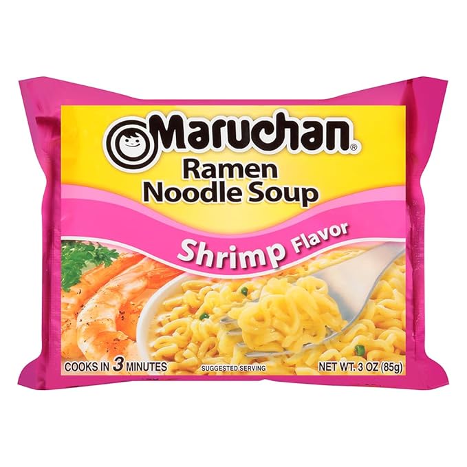Maruchan Ramen Noodle Soup Shrimp Flavor - 3 oz.