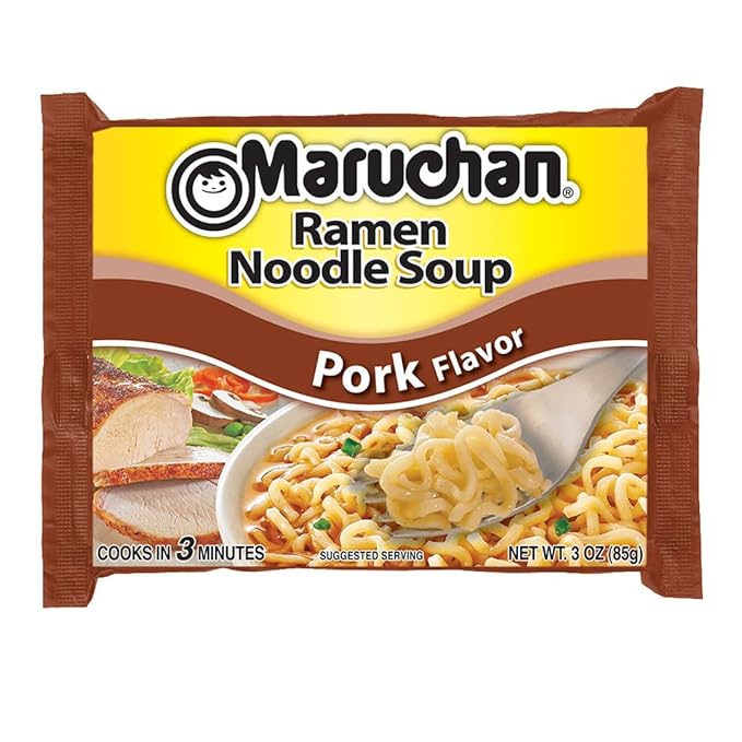 Maruchan Ramen Noodle Soup Pork Flavor - 3 oz.