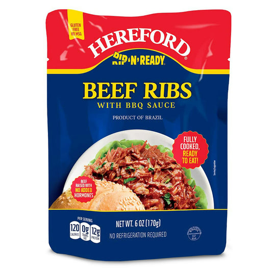 Hereford Beef Ribs in BBQ Sauce - 6.0 oz.