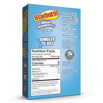 Starburst Blue Raspberry Drink Mix - 0.46 oz.