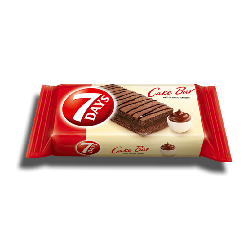 7Days Chocolate with Cocoa Cream Cake Bars - 2.12 oz.