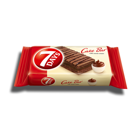 7Days Chocolate with Cocoa Cream Cake Bars - 2.12 oz.