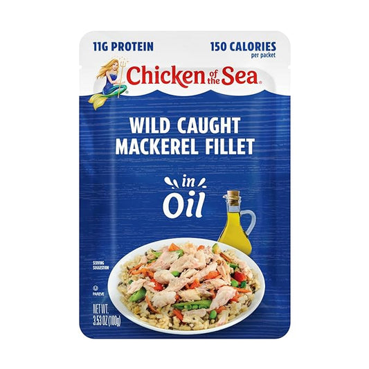 Chicken of the Sea Mackerel Fillet in Oil - 3.53 oz.