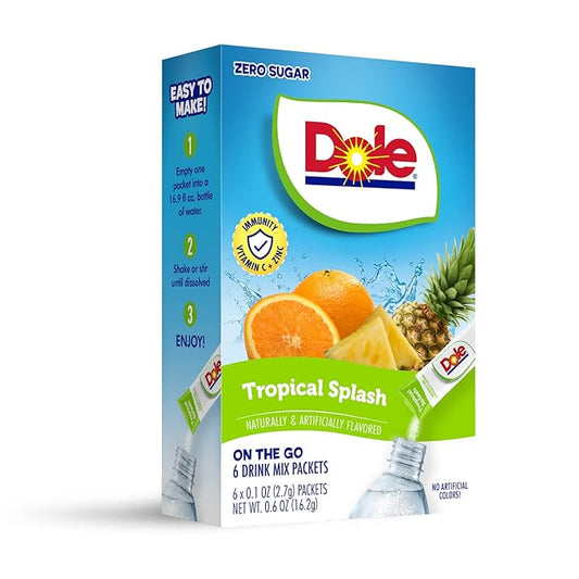 Dole Tropical Splash Powder Drink Mix - 0.6 oz.