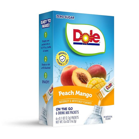 Dole Peach Mango Powder Drink Mix - 0.6 oz.