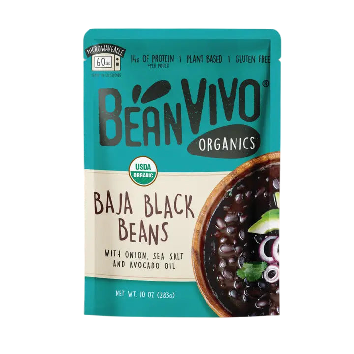 Bean Vivo Organics Baja Black Beans - 10 oz
