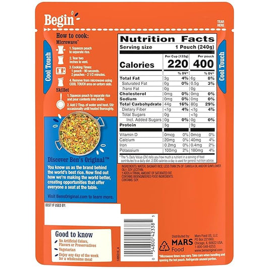 Ben's Original Basmati Rice - 8.5 oz.