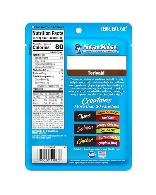 StarKist Chicken Creations Teriyaki - 2.6 oz.