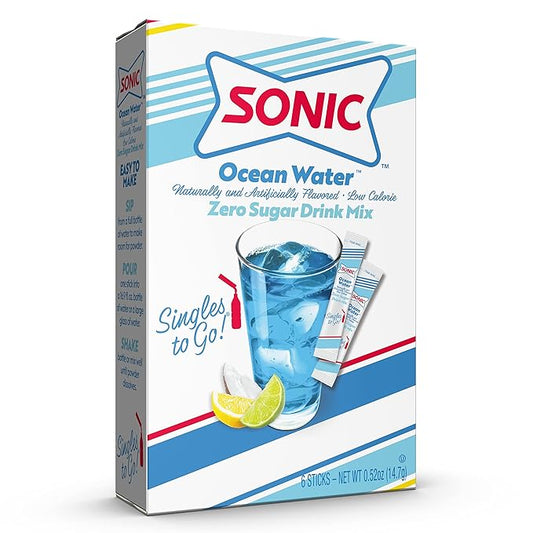 Sonic Powdered Drink Mix - Ocean Water - 0.52 oz.