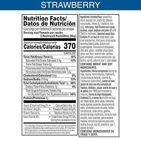 Pop-Tarts  Toaster Pastries Frosted Strawberry - 13.5 oz.