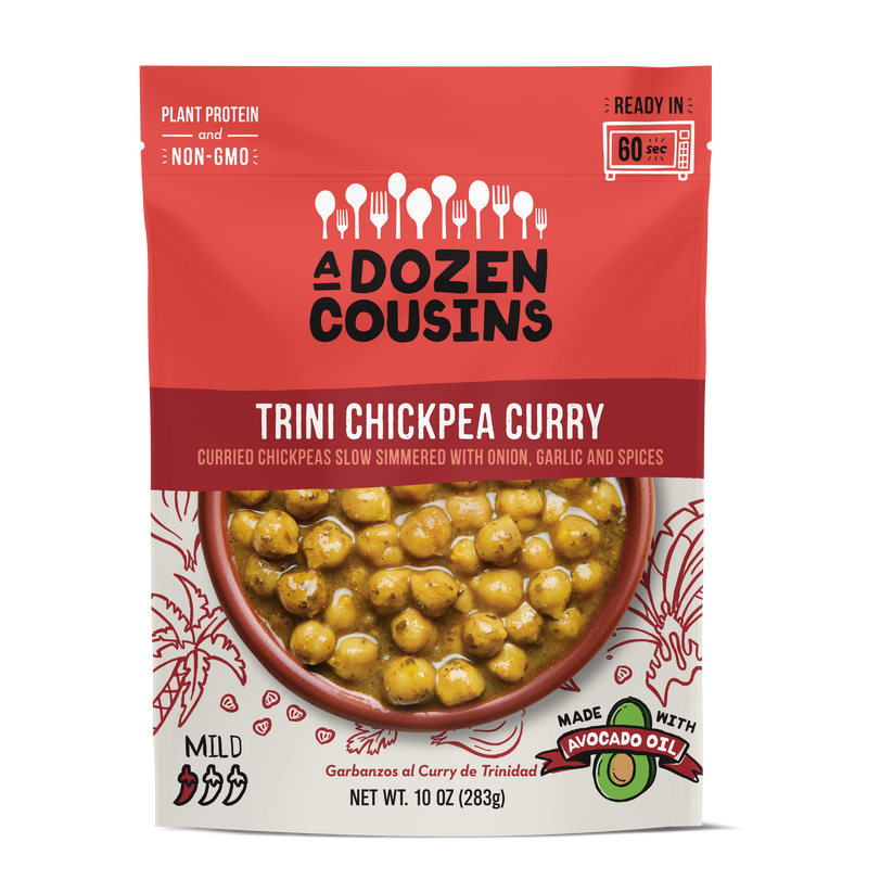 A Dozen Cousins Trini Chickpea Curry - 10 oz.