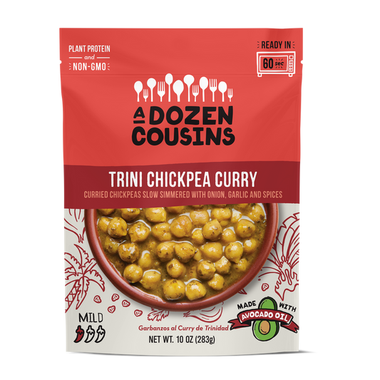 A Dozen Cousins Trini Chickpea Curry - 10 oz.