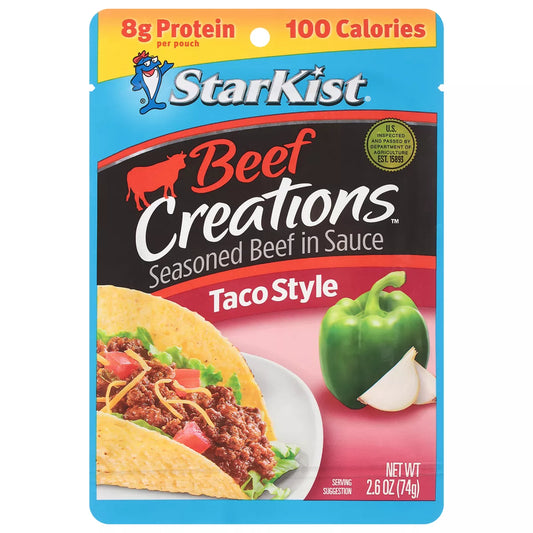 StarKist Beef Creations Taco Style - 2.6 oz.