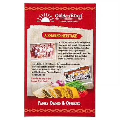 Golden Krust Jamaican Style Spicy Beef Patties - 2 Count