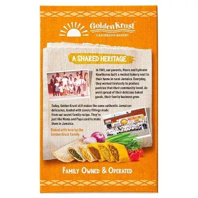 Golden Krust Jamaican Style Chicken Patties - 2 Count