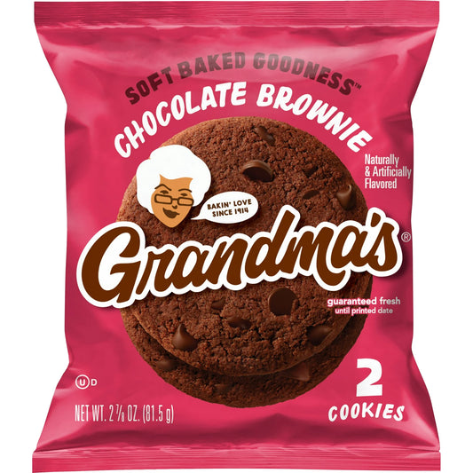 Grandma's Cookies Chocolate Brownie - 2.5 oz.