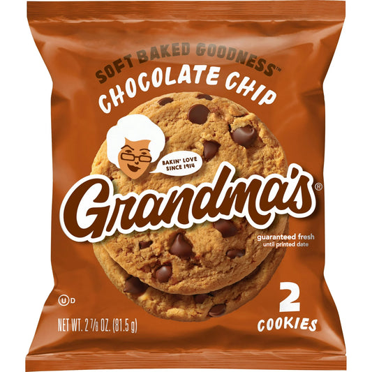 Grandma's Cookies Chocolate Chip - 2.5 oz.