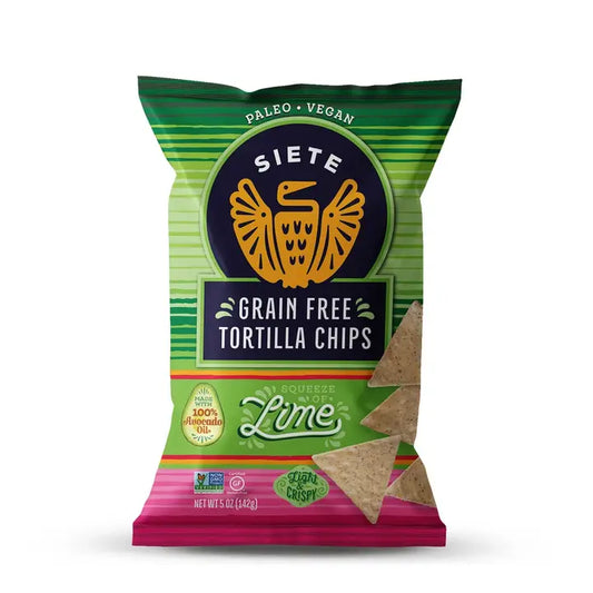 Siete Grain Free Tortilla Chips Lime - 5 oz.