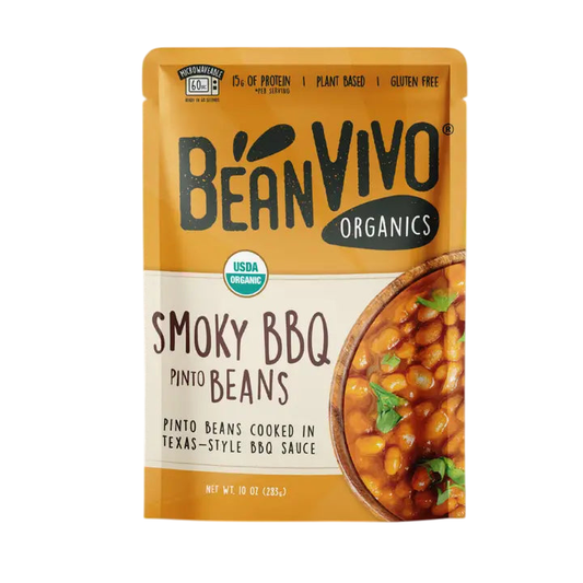 Bean Vivo Organics Smoky Bbq Pinto Beans - 10 oz.