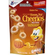 General Mills Honey Nut Cheerios Cereal - 3.5 oz.