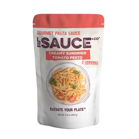 Le Sauce Creamy Sun-Dried Tomato Pesto Gourmet Pasta Sauce 8.8 oz.
