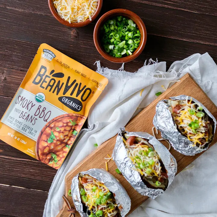Bean Vivo Organics Smoky Bbq Pinto Beans - 10 oz.