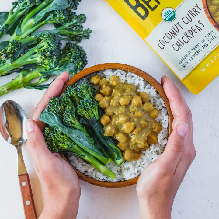 Bean Vivo Organics Coconut Curry Chickpeas - 10 oz