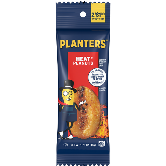 Planters Heat Peanuts - 1.75 oz.