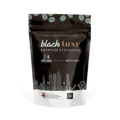 Chicago French Press Black Tuxe Coffee - Case of 6