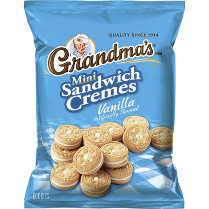 Grandma's Cookies, Mini Sandwich Crèmes Vanilla