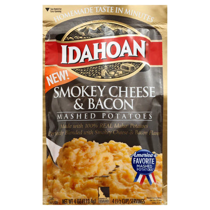 Idahoan Smokey Cheese & Bacon Mashed Potatoes - 4 oz.