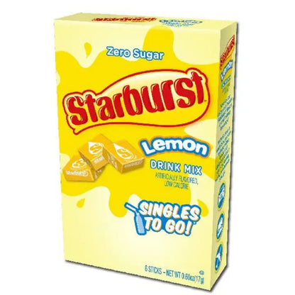 Starburst Lemon Drink Mix - 0.60 oz.