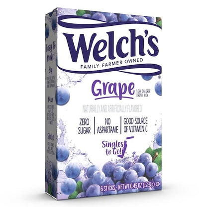 Welch's Grape Powder Stick Packets - 0.46 oz.