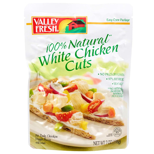 Valley Fresh Premium White Chicken Cuts - 7 oz.