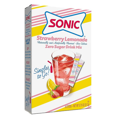 Sonic Powdered Drink Mix - Strawberry Lemonade - 0.75 oz.