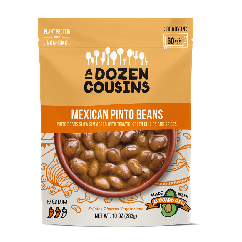 A Dozen Cousins Mexican Pinto Beans - 10 oz.