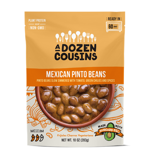 A Dozen Cousins Mexican Pinto Beans - Case of 12