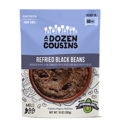 A Dozen Cousins Refried Black Beans