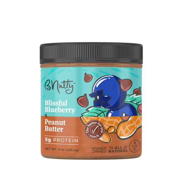 Bnutty Blissful Blueberry Peanut Butter