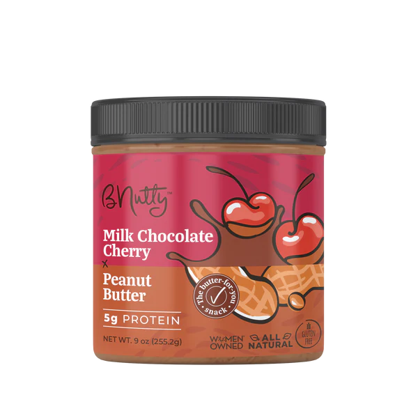 Bnutty Milk Chocolate Cherry Peanut Butter - Case of 6