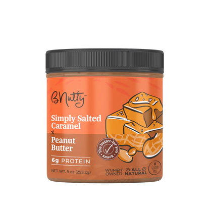 Bnutty Simply Salted Caramel Peanut Butter - Case of 6