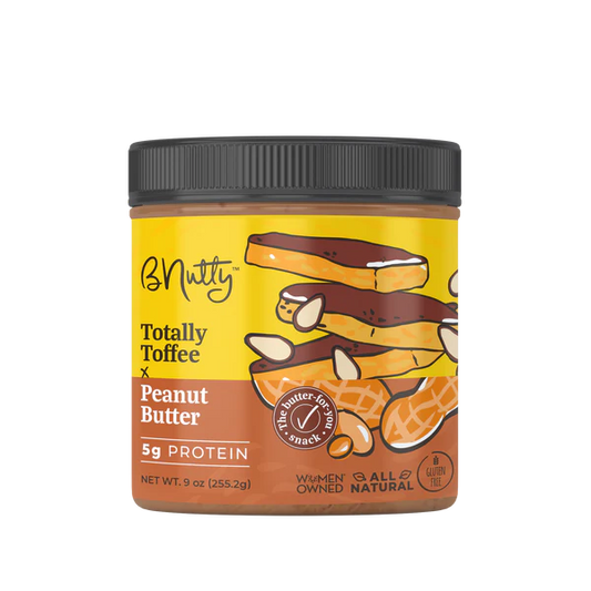 Bnutty Totally Toffee Peanut Butter - Case of 6