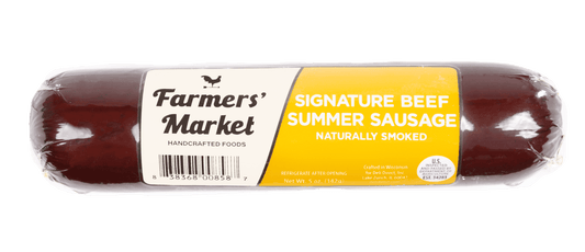 Farmer's Market Signature Beef Summer Sausage - 5.0 oz.