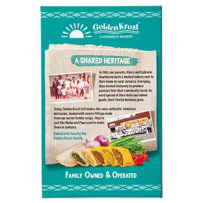 Golden Krust Jamaican Style Mild Beef Patties - 2 Count
