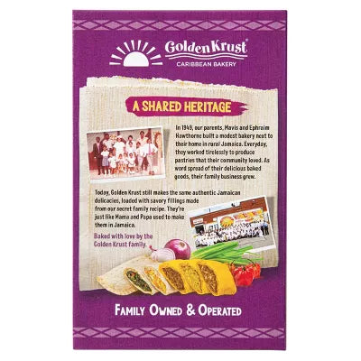 Golden Krust Jamaican Style Jerk Chicken Patties - 2 Count